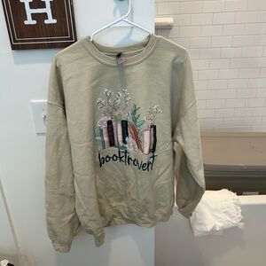 Beige Book-Themed Women's Sweater